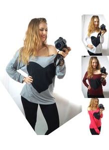 Dámská sexy oversize tunika s odhalenými rameny
