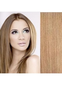 KERATIN- 100% Indické vlasy REMY, tmavá Blond 46,55cm