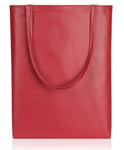 Elegantní Shopper bag MUSE - červená