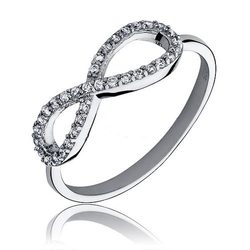 Stříbrný prsten Giselle se Swarovski Elements Zirkonia