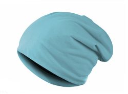 bavlněná čepice BEANIE BLUE