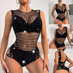 Vyzývavé síťované body Crystal