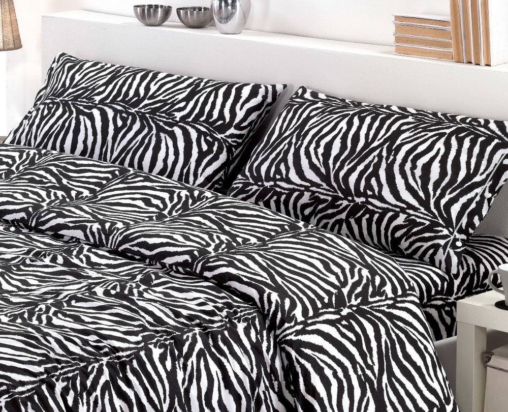 Gipetex Natural Dream Italské povlečení bavlna LUX Zebrato - 140x200cm / 70x90cm