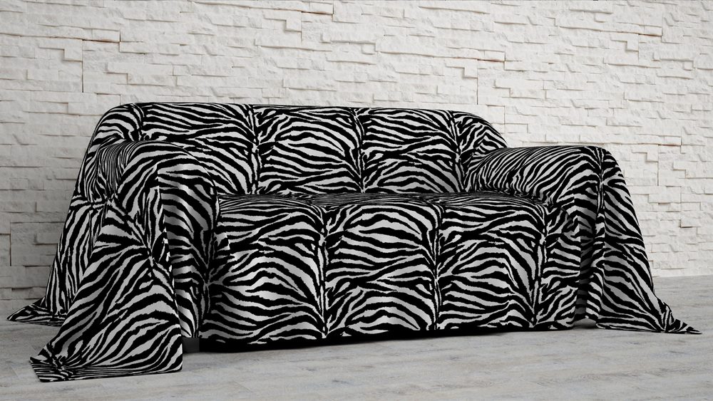 Gipetex Natural Dream Přehoz/prostěradlo Tuttofare Zebrato - 260x290 cm