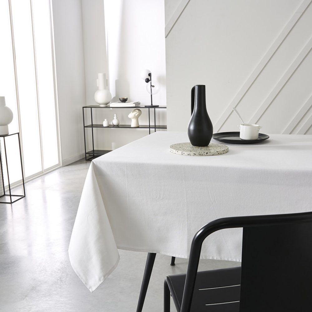 Levně TODAY teflonový ubrus Prestige Craie - bílá - 150x250 cm