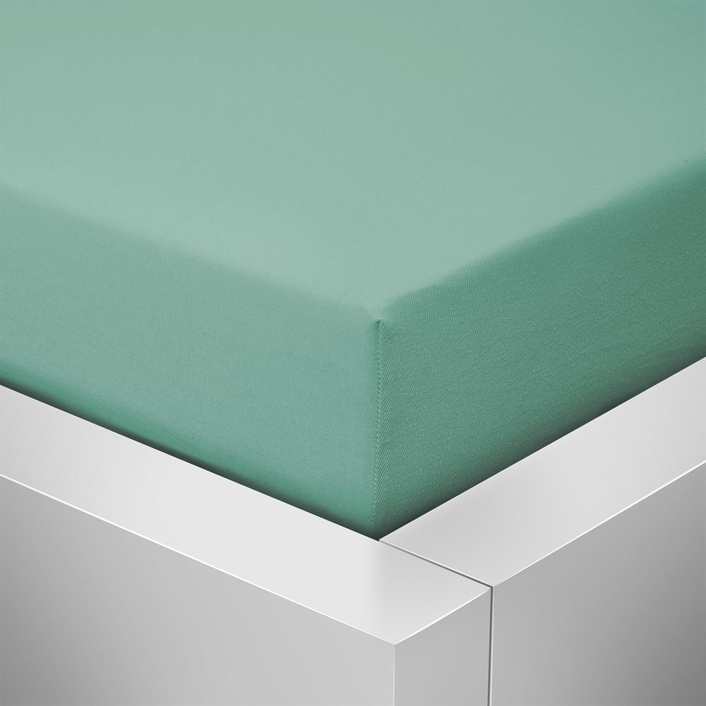 Levně Homeville jersey prostěradlo ELASTIC celadon - 200x220 cm