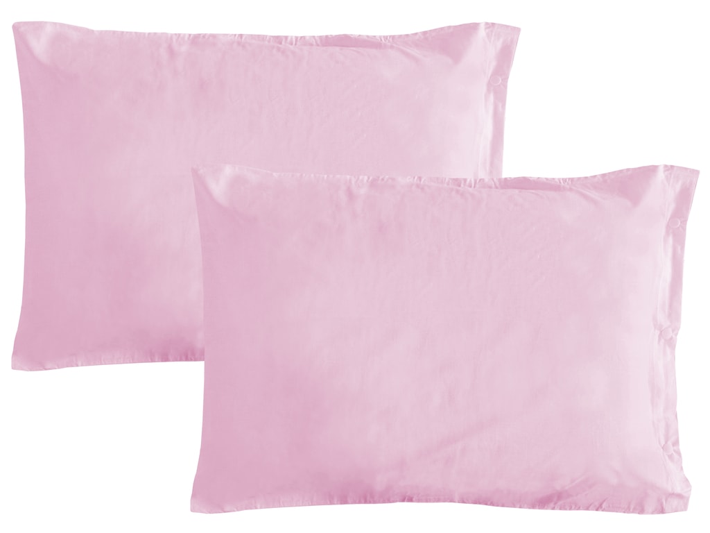 I-LIVING.cz - Povlak na polštář italské výroby 100% bavlna - 2 ks růžová -  Gipetex Natural Dream - Povlaky na polštáře - Povlečení, Povlečení a  prostěradla - zdravý spánek & bydlení