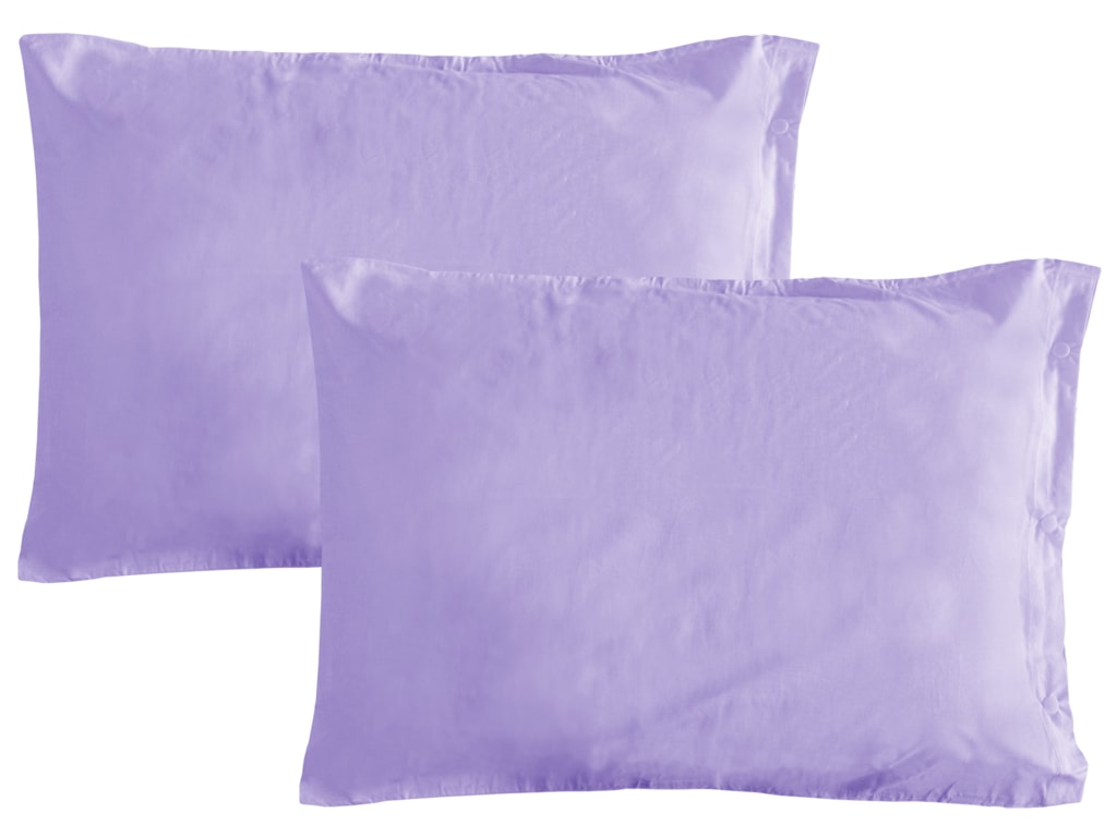 I-LIVING.cz - Povlak na polštář italské výroby 100% bavlna - 2 ks fialová -  Gipetex Natural Dream - Povlaky na polštáře - Povlečení, Povlečení a  prostěradla - zdravý spánek & bydlení