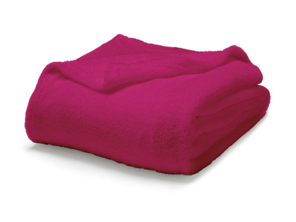 I-LIVING.cz - TODAY Maxi fleece deka 220x240 cm Jus de Myrtille - růžová -  TODAY - Deky a plédy - Bytový textil - zdravý spánek & bydlení