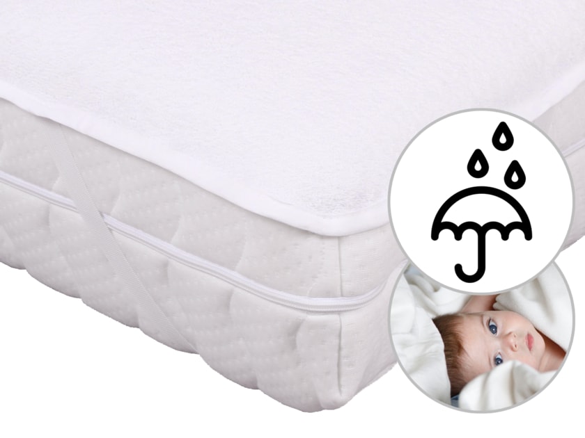 I-LIVING.cz - Nepropustný froté PVC chránič matrace (podložka) pro miminka  - 2G Lipov - Vrchní matrace a chrániče - - zdravý spánek & bydlení