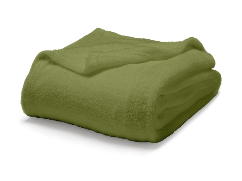 TODAY Maxi fleece deka 220x240 cm Bambou - zelená - TODAY - Deky a plédy -  Bytový textil - zdravý spánek & bydlení - I-LIVING.cz