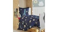 s.Oliver Junior povlečení bavlněný satén raketa 4025 140x200/70x90 cm