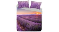 3D italské povlečení 100% bavlna Lavanda