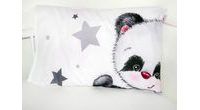 Povlečení pro miminka Panda hvězdičky 100x135/40x60cm