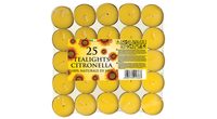 Citronella vonné čajové svíčky 25ks