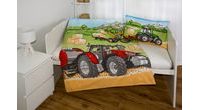 Povlečení pro miminka Traktor 100x135/40x60cm