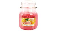 PRICE´S MIDI svíčka ve skle Růžový grapefruit - hoření 90h