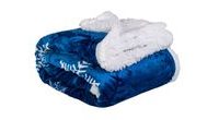 Homeville deka mikroplyš s beránkem 150x200 cm Blue flake