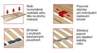 Lamelový rošt Ahorn Duostar - výstavní kus