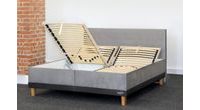 Čalouněná postel s úložným prostorem a rošty Slumberland BRISTOL