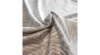 Bierbaum povlečení bavlněný satén 3684 Paisley Grey