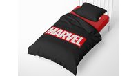 Herding povlečení Logo Marvel 140x200/70x90 cm černé