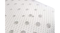 Anatomický polštář DREAMPUR® z latexové pěny Grey dots perforovaný 40x60cm