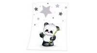 Dečka pro miminka Panda hvězdička 75x100 cm