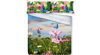 3D italské povlečení 100% bavlna Garden