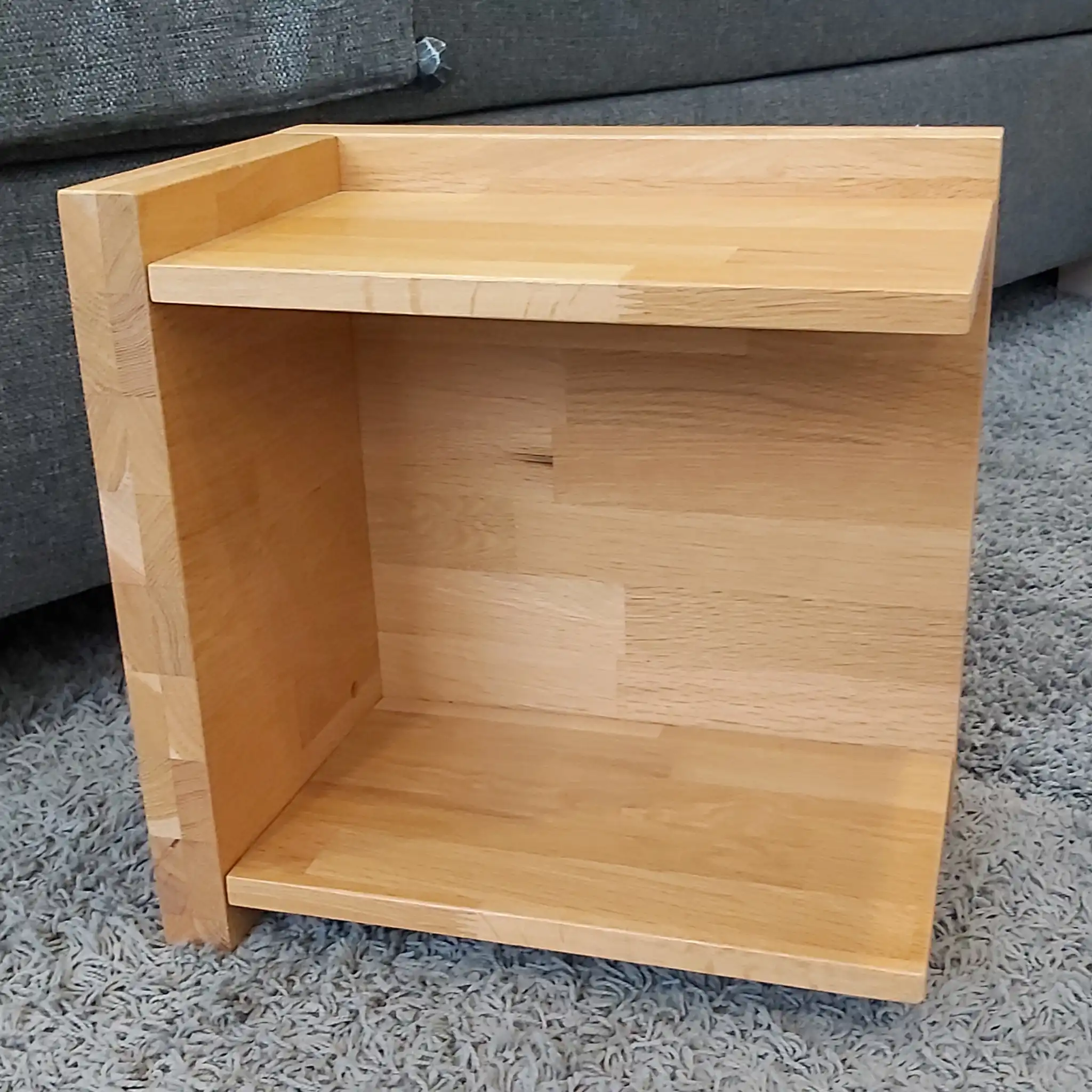 noční stolek Svenborg dub - cink