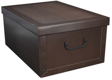 Úložné krabice klasik 51x37x24cm hnědá