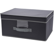 Úložná krabice s odklápěcím víkem 39x29x19cm