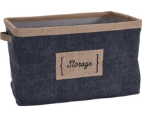 Úložný box z denimu 38x26x23cm