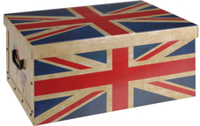 Úložná krabice Vlajky - UK 49,5x39x24 cm