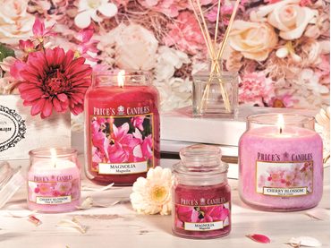 FRAGRANCE vonná svíčka ve skle Višňový květ - hoření 45h