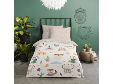 Povlečení Good Morning 100% bavlna Chuck 140x200/70x90 cm