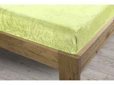 Homeville prostěradlo mikroplyš 90x200 cm zelená