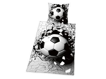 Povlečení 3D fotbal 140x200/70x90cm