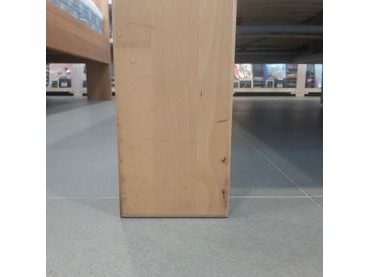 Postel Salento 180x200 cm - divoký dub / čalounění šedo-béžové