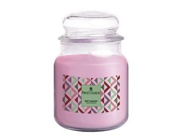 Price's MIDI vonná svíčka ve skle Soft Sakura - hoření 80h