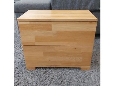Noční stolek Eling dub průběžný - výstavní kus