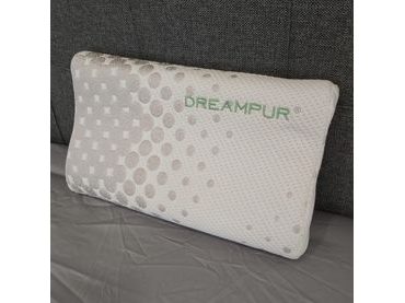 Anatomický polštář DREAMPUR® Grey dots profilovaný 30x50cm - VÝSTAVNÍ KUS