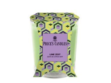 Price's vonná svíčka ve skle Lime Zest - hoření 45h