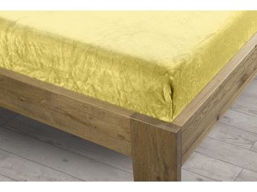 Homeville prostěradlo mikroplyš 180x200 cm vanilkově žlutá