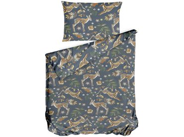 s.Oliver povlečení flanelové 6128 - partnerský set 2x140x200/70x90 cm + ponožky