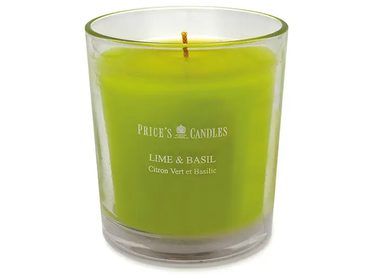 FRAGRANCE vonná svíčka ve skle Limetka & Bazalka - hoření 45h