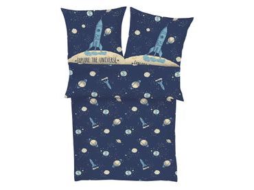 s.Oliver Junior povlečení bavlněný satén Mermaid 5994 140x200/70x90 cm