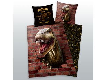 Povlečení 3D Dino 140x200/70x90cm