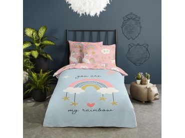 Povlečení Good Morning 100% bavlna Chuck 140x200/70x90 cm