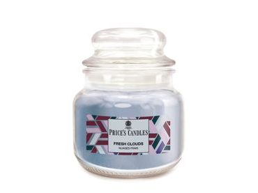 Price's MINI vonná svíčka ve skle Fresh Clouds - hoření 30h